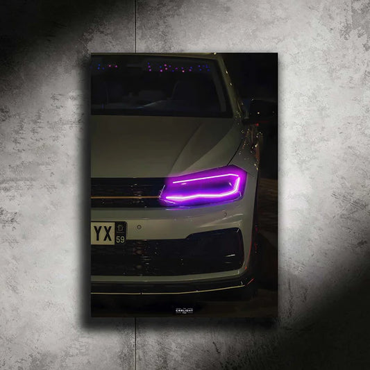 Volkswagen Polo-Fan Edition (Purple LED)