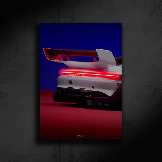 Porsche 911 GT3 R Rennsport-First Edition (Red LED Neon)